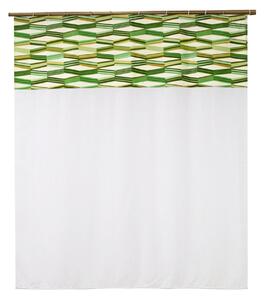 Perdea Velaria alba cu romburi, 110x145 cm