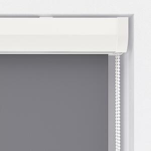 Rulou opac Soluna V33 gri 40x175 cm, casetă albă