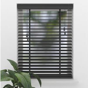 Jaluzea bambus Soluna negru 75x130 cm