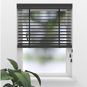 Jaluzea bambus Soluna negru 75x130 cm