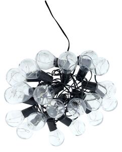 Ghirlandă LED decorativă pentru exterior 20xLED/0,075W/230V 5,8 m IP44 negru