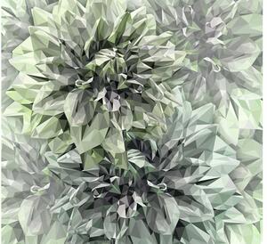 Fototapet vlies INX6-036 Emerald Flowers 300x280 cm
