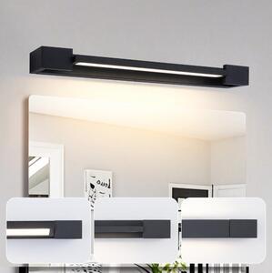 Brilagi-LED Aplică pentru oglindă de baie AQUA LINE LED/12W/230V 45 cm IP44 neagră