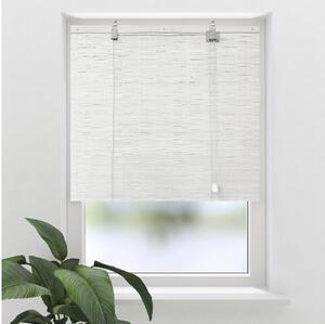 Rulou bambus Soluna alb 60x160 cm