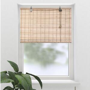 Jaluzea bambus Soluna cu efect de întunecare natur 60x160 cm