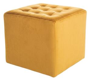 Taburet mustar LORI VELVET