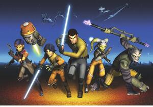 Fototapet hârtie 8-486 Disney Edition 4 Star Wars Rebels Run 368x254 cm