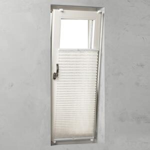 Jaluzea plisată (plisse) Soluna tensionată lateral, fără găurire, model fagure, 45x130 cm