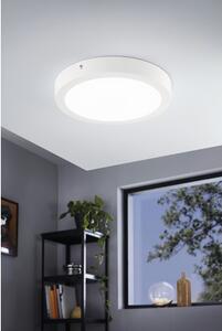 Plafonieră cu LED integrat Eglo Crosslink 21W 2700 lumeni, lumină RGB, Ø300 mm, alb