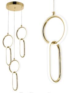 Lampă suspendată LED G077-3CPR Gold