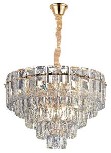 Lampă suspendată Cristal G056-CP 50cm GOLD