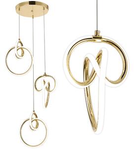 Lampă suspendată LED G072-3CPR Gold