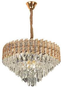 Lampă suspendată Cristal G054-CP 50cm GOLD