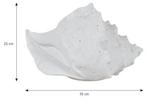 ONLI - Lampă de masă PORCELLANA 1xE14/6W/230V 29 cm scoică