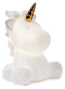 ONLI - Lampă de masă PORCELLANA 1xE14/6W/230V 23,5 cm unicorn