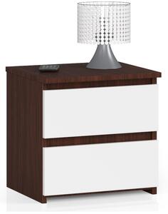 Noptieră Cleania CL2 (wenge + alb). Promo -21%. 1151951