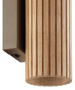 Brilliant - Aplică de perete LAKEWOOD 2xGU10/10W/230V, maro