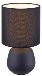 Brilliant - Lampă de masă AUREA 1xE14/20W/230V neagră