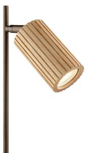 Brilliant - Lampă de masă LAKEWOOD 1xGU10/10W/230V maro