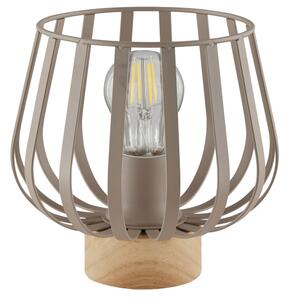 Brilliant - Lampă de masă NORDIC CAGE 1xE27/20W/230V bej