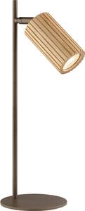 Brilliant - Lampă de masă LAKEWOOD 1xGU10/10W/230V maro