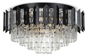 BRILAGI - Plafonieră SPECTRA 5xE14/40W/230V diam. 48 cm neagră