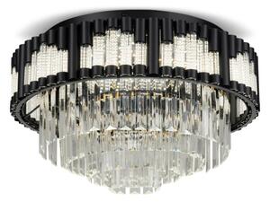 BRILAGI - Plafonieră LED dimabilă CROWN LED/41W/230V diam. 48 cm neagră + telecomandă