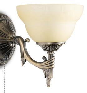 BRILAGI - Aplică de perete DAHLIA 1xE27/40W/230V alamă
