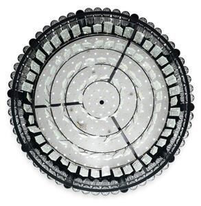 BRILAGI - Plafonieră LED dimabilă CROWN LED/41W/230V diam. 48 cm neagră + telecomandă