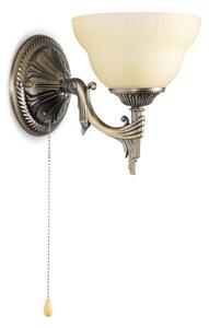 BRILAGI - Aplică de perete DAHLIA 1xE27/40W/230V alamă