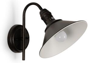 BRILAGI - Lampă de perete FORGE 1xE27/60W/230V neagră