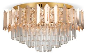 BRILAGI - Plafonieră SPECTRA 5xE14/40W/230V diam. 48 cm aurie