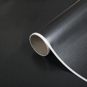 Folie carbon Silber 45x150 cm