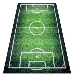 BAMBINO 58690 covor lavabil Teren, fotbal pentru copii anti-alunecare - verde