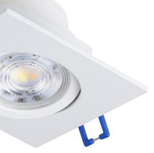 Eglo 902328-SET 3xLED corp de iluminat încastrat pentru tavan SALICETO LED/6,4W/230V 8,8x8,8cm alb