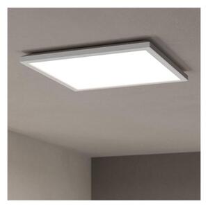 Plafonieră LED dimabilă de exterior Eglo 901461 ROVITO-R 17,6W/230V 39x39 cm IP44 alb + telecomandă