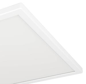 Plafonieră LED dimabilă de exterior Eglo 901461 ROVITO-R 17,6W/230V 39x39 cm IP44 alb + telecomandă