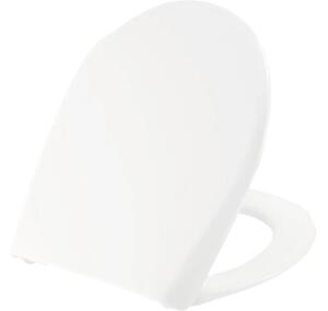Capac WC cu închidere lentă PRESSALIT ConCordia duroplast alb 41,5-45,5x37 cm