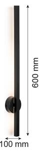 Aplică LED ASSE LED/6W/230V neagră Argon 8052