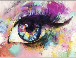 Tablou canvas In the Eye 84x16 cm