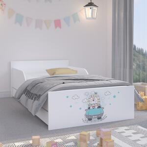 Pătuţ adorabil 180 x 90 cm cu un leu frumos