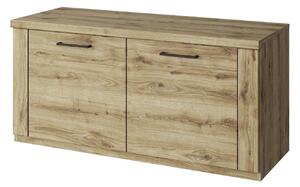 Pantofar DOORSET, stejar navarra, PAL laminat, 110x41x53 cm