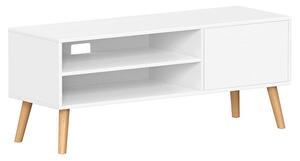 TV-állvány 120 × 40 × 49 cm, MDF, fehér AKF-E1146 WT