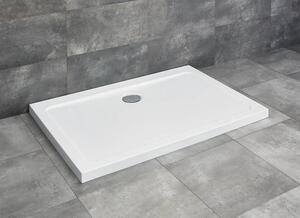 Cădiță de duș dreptunghiulară Radaway Doros D 120x100x5 cm acril alb SDRD1210-01