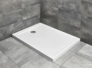 Cădiță de duș dreptunghiulară Radaway Doros Plus F 120x80x5 cm acril alb SDRFP1280-01