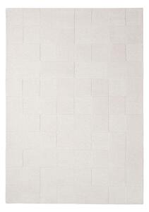 Covor fildeș țesut manual din lână 160x230 cm Checkerboard – Flair Rugs