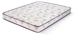 Saltea LAVENDER AIR-FRESH, spumă poliuretanică, reversibilă, hipoalergenică, super ortopedică, Grosime 19 cm, 80x190