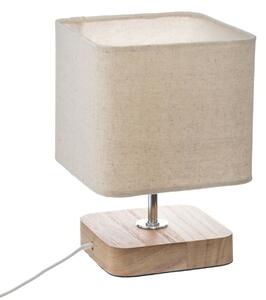Lampa de masa cu abajur patrat, 24 cm