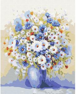 Pictură pe numere Field bouquet 40x50 cm