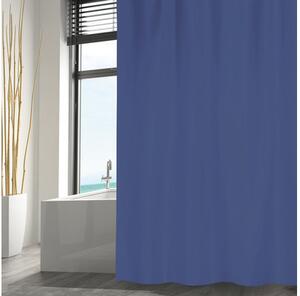Perdea de duș MSV Navy Textil 180x200 cm albastru